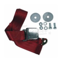 Cinto Segurança Universal 2 pontos 183 cm EMP Vermelho