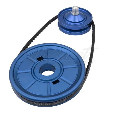 Kit polias azul aluminio empi