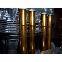 Capas Tucho Alumínio e molas Kit Scat VW Fusca AR