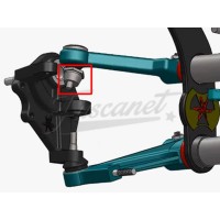Porcas Excêntricas Maior Cambagem VW Fusca