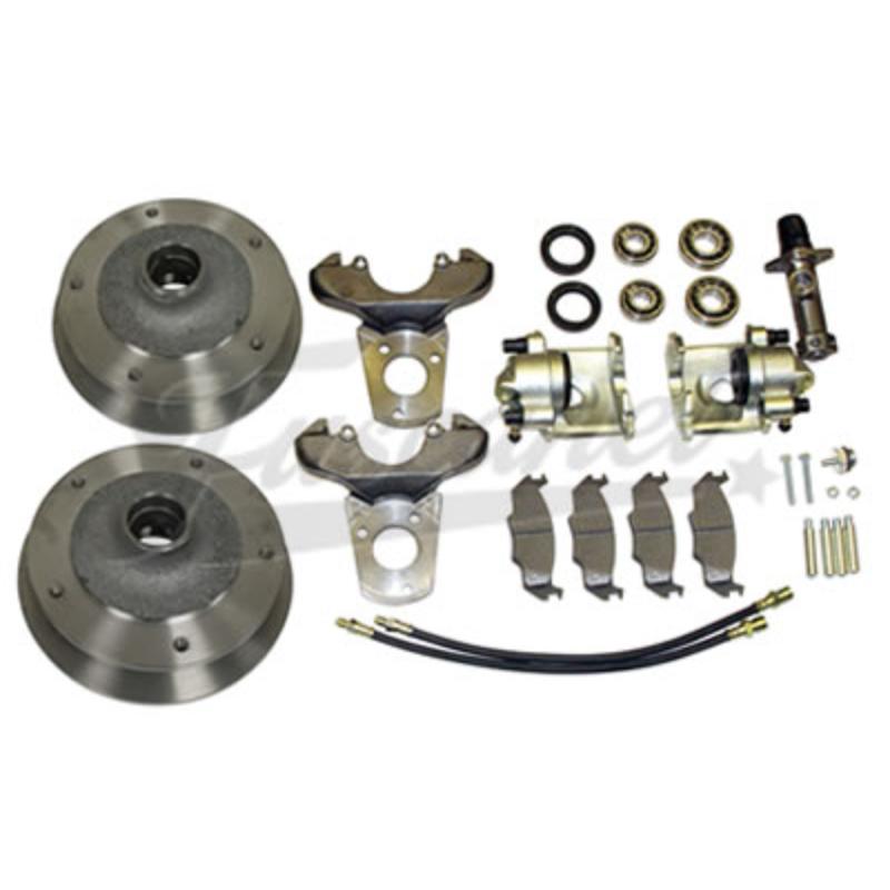 Kit discos freio dianteiros 5X205 - embuchamento - completo