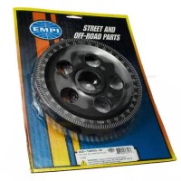 Polia EMPI virabrequim VW Fusca AR Furada STD Preta