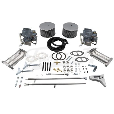 Kit Carburador Duplo EMPI 40K Fusca