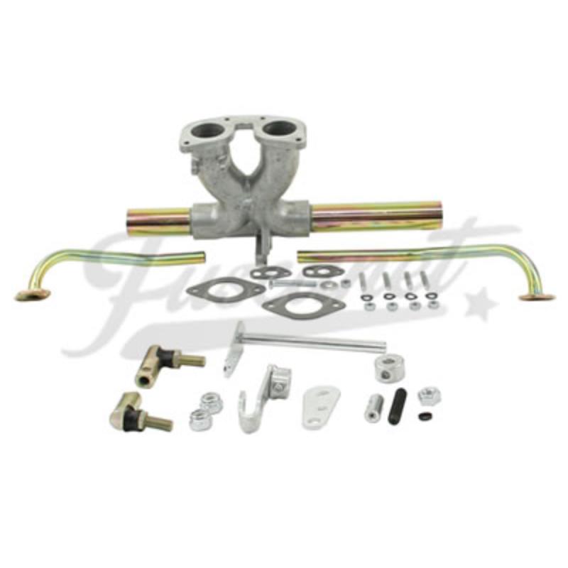 Tubo Coletor Admissão Para Weber Central VW Fusca Kombi