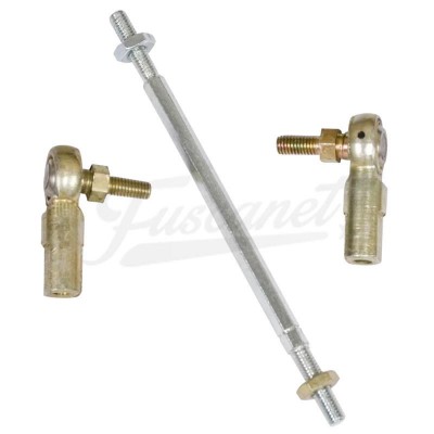 Conjunto haste acionamento Weber dupla 114mm