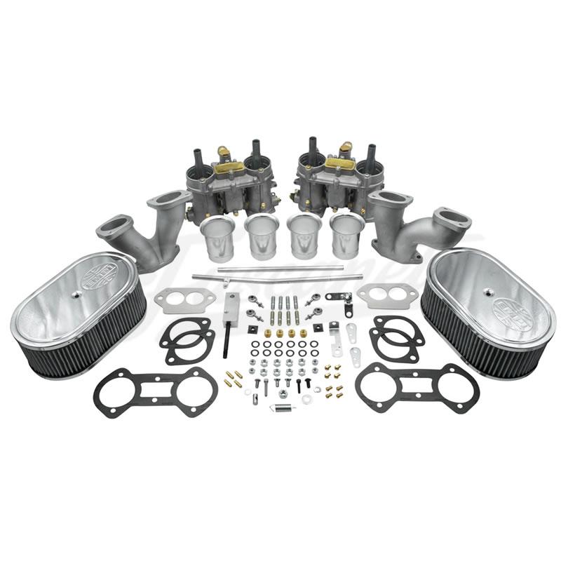 Kit carburadores EMPI duplos 48 EPC IDA Street VW Fusca AR