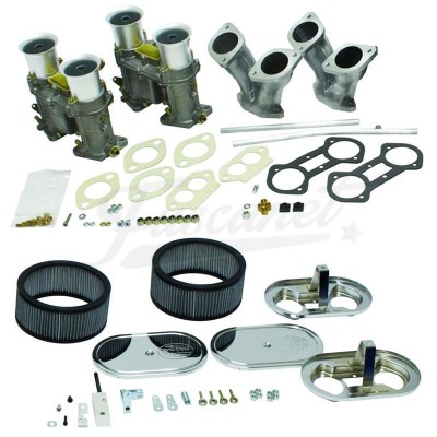 Kit carburadores EMPI duplos 51 EPC IDA Racing VW Fusca AR