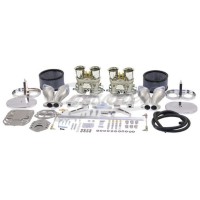 Kit carburadores EMPI duplos 40/40 IDF Racing VW Fusca AR