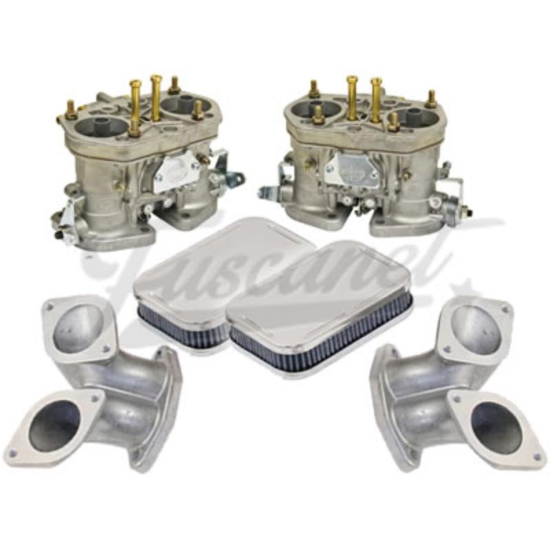 Carburadores EMPI duplos KIT 40/40 VW Variant Motor plano