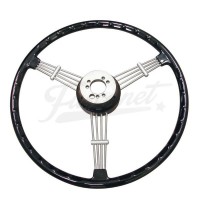 Volante Banjo EMPI preto 390mm