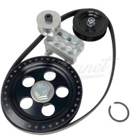 Kit polias de virabrequim com esticador SCAT Pretas