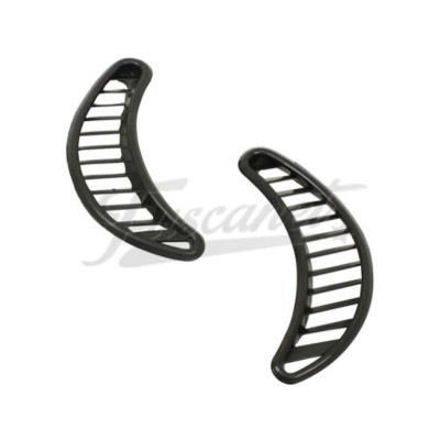 Grades plásticas traseiras pretas fusca