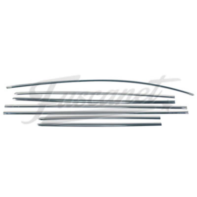 Frisos alumínio largos Fusca antigo 