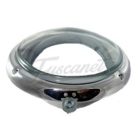 Farol dianteiro Olho de boi VW Fusca tipo USA vidro liso Farol dianteiro Olho de boi VW Fusca tipo USA vidro liso