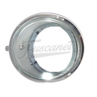 Farol dianteiro Olho de boi VW Fusca tipo USA vidro liso Farol dianteiro Olho de boi VW Fusca tipo USA vidro liso