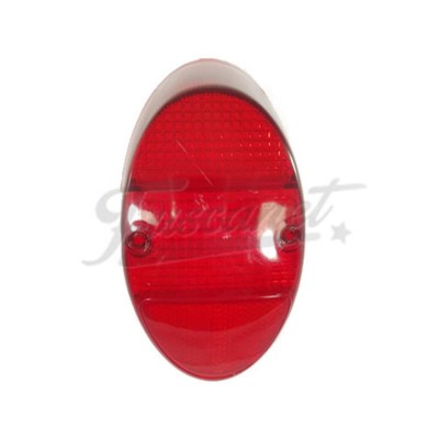 Lente da lanterna traseira fusca 1200-1500 mod. USA Vermelho