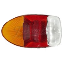 Lente lanterna traseira VW Fusca Fuscão Tricolor Acrilico