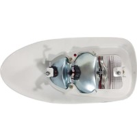 Lanterna traseira VW Fuscão lente tricolor Direita