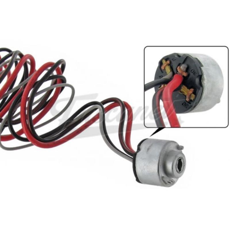Comutador ignição partida fusca 68-70 ghia t2 t3
