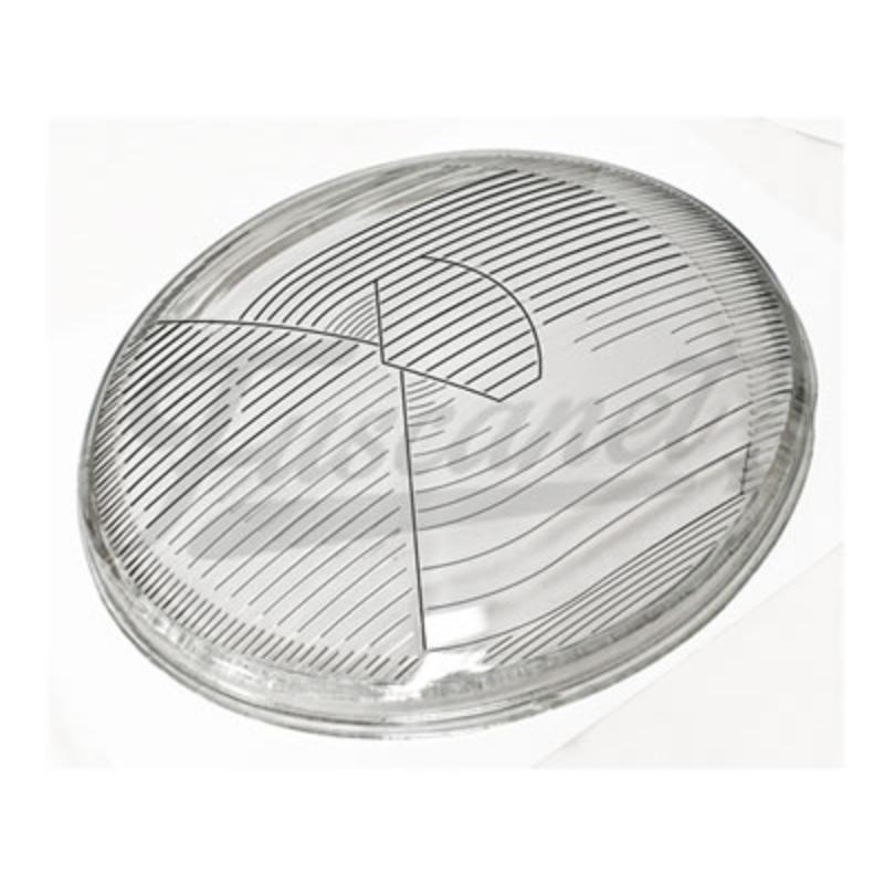 Lente farol olho boi raiado tipo Cibie VW Fusca 1200 Lente farol olho boi raiado tipo Cibie VW Fusca 1200