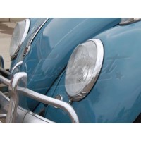 Lente Farol VW Fusca olho boi EMPI modelo porsche
