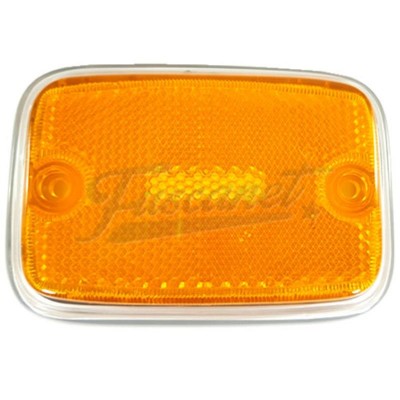 Acrílico laranja e cinza para base da sinaleira lateral Kombi 