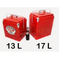 Conervador vintage cooler 13L vermelha AAC