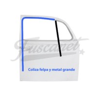 Canaleta Guia Do Vidro Janela De Porta Longa Par