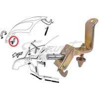 Fechadura superior capo Fusca moderno com Botão