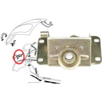 Fecho inferior capô Fusca até 1971