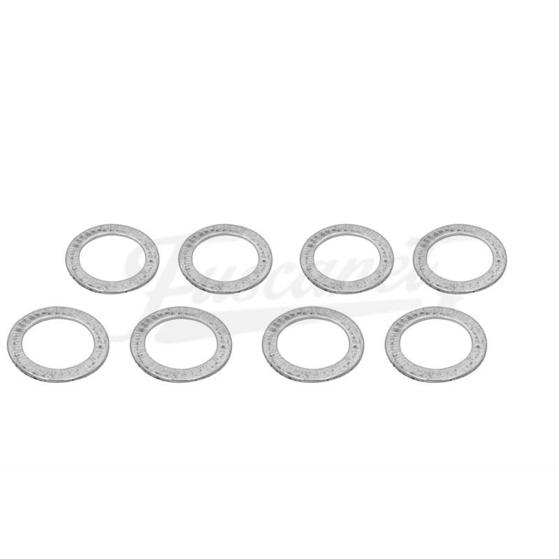 Jogo Arruelas Calços endurecidos para molas de válvula simples Jogo Arruelas Calços endurecidos para molas de válvula simples