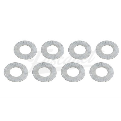 Jogo Arruelas Calços endurecidos para molas de válvula duplas