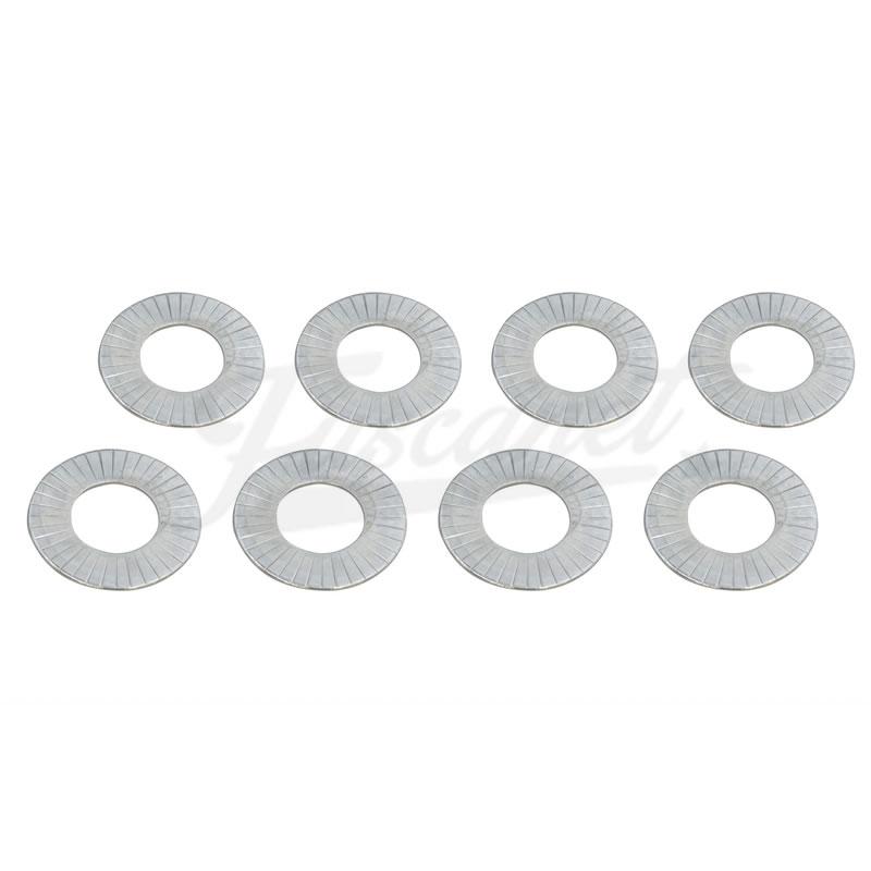 Jogo Arruelas Calços endurecidos para molas de válvula duplas