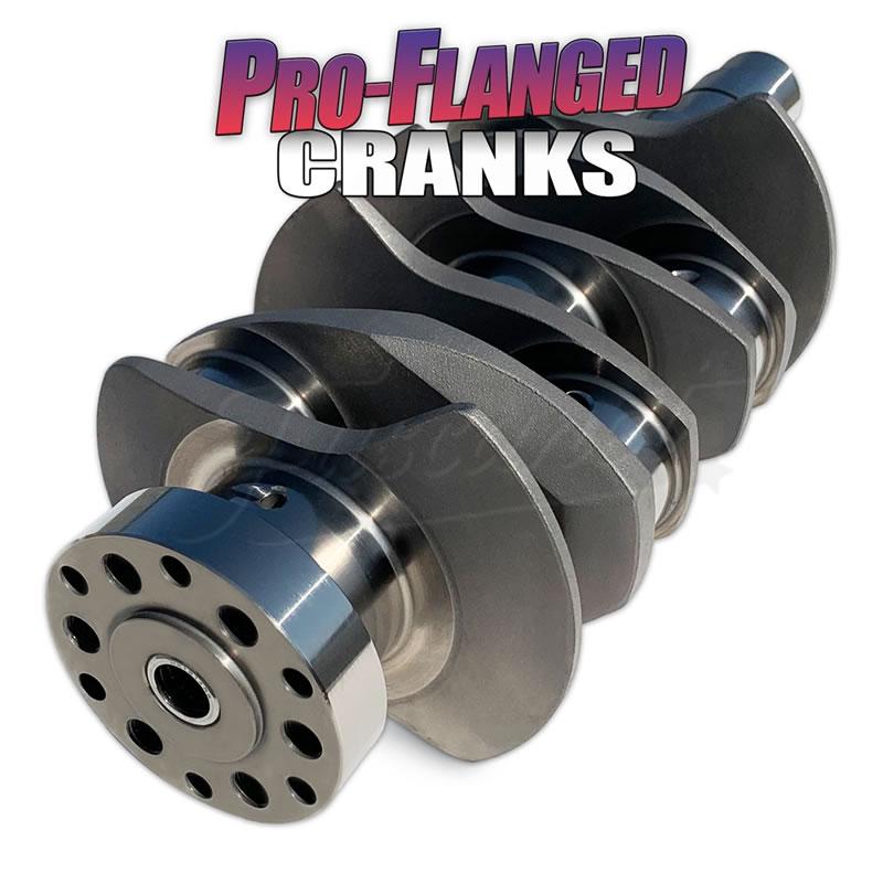 Virabrequim CB Performance flangeado 86mm chevy 4340