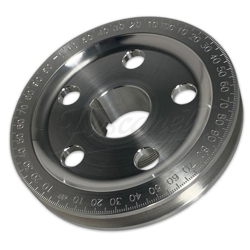 Polia virabrequim CB Performance VW Fusca Carter Seco