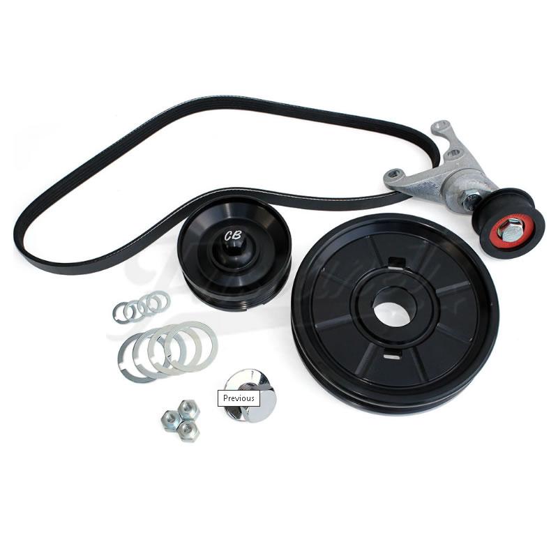 Kit poleas com esticador CB Performance OEM preto