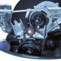 Kit poleas com esticador CB Performance OEM preto