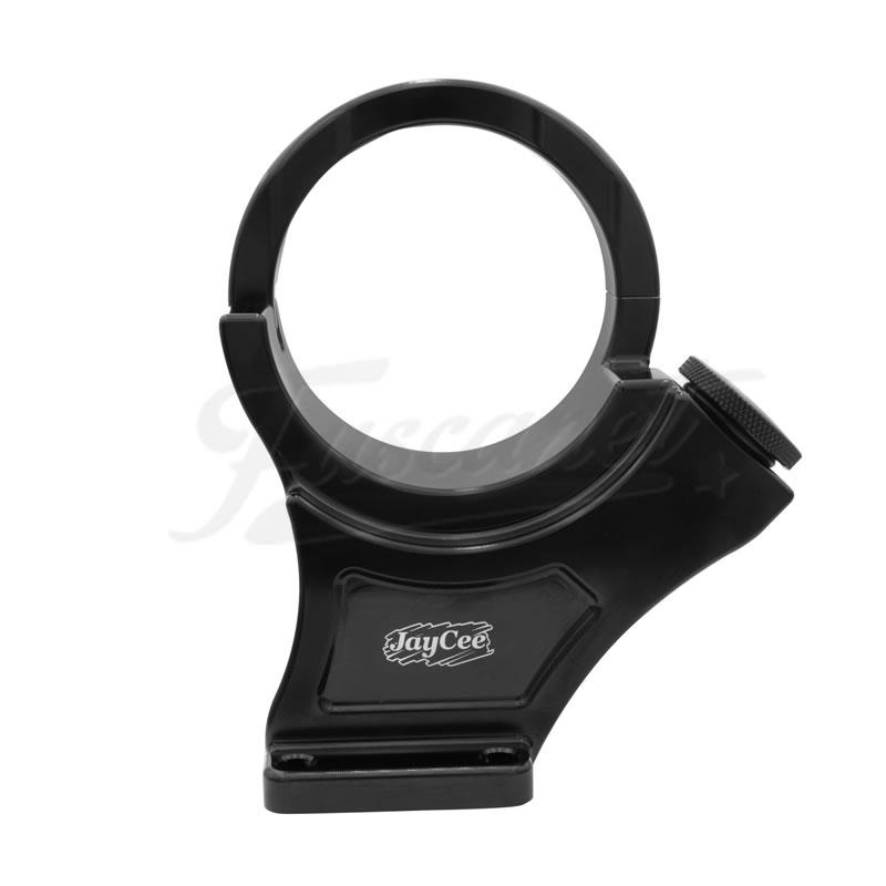 Base Suporte Cavalete Alternador JayCee Alumínio Billet Preto