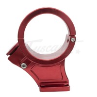 Base Suporte Cavalete Alternador JayCee Alumínio Billet Vermelho