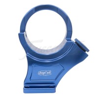 Base Suporte Cavalete Alternador JayCee Alumínio Billet Azul