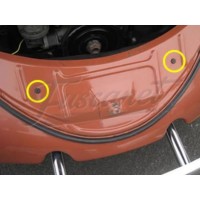 Borracha para saia traseira do motor e portaluvas. 